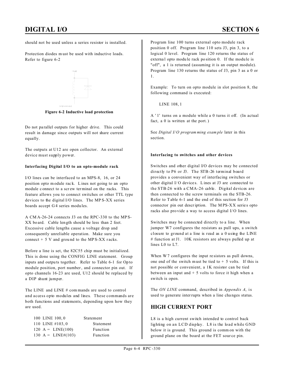 Remote Processing RPC-330 User Manual | Page 25 / 48