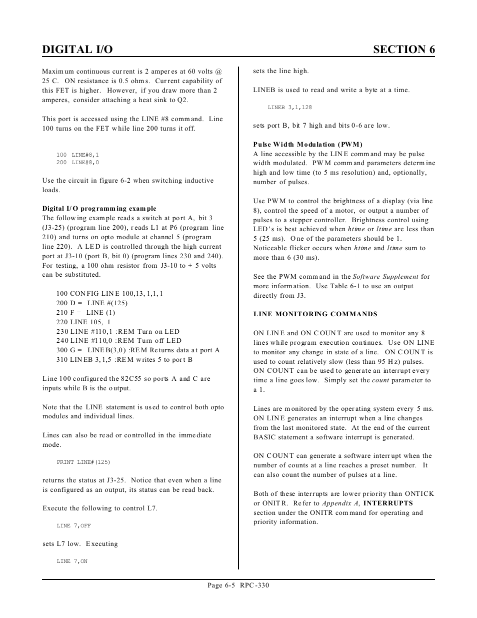 Remote Processing RPC-330 User Manual | Page 26 / 48