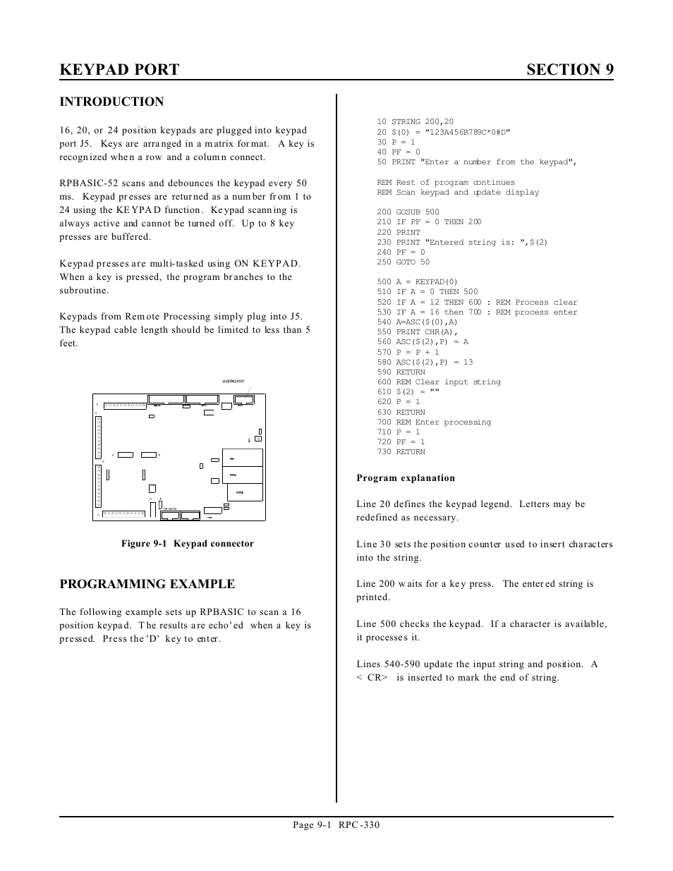 Remote Processing RPC-330 User Manual | Page 33 / 48