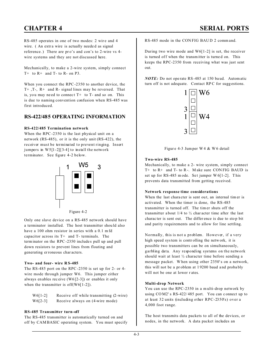 Chapter 4 serial ports | Remote Processing RPC-2350 User Manual | Page 22 / 83