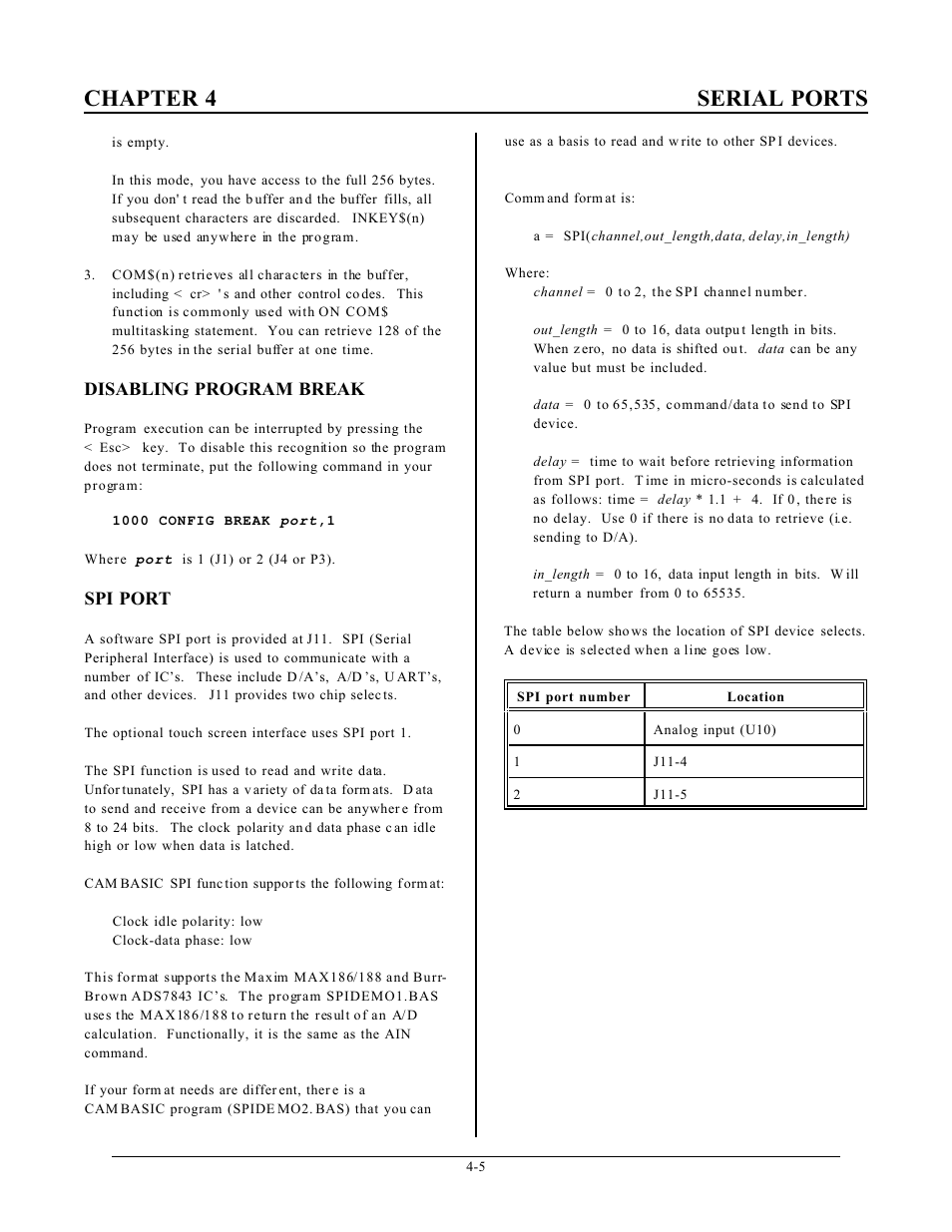 Chapter 4 serial ports | Remote Processing RPC-2350 User Manual | Page 24 / 83