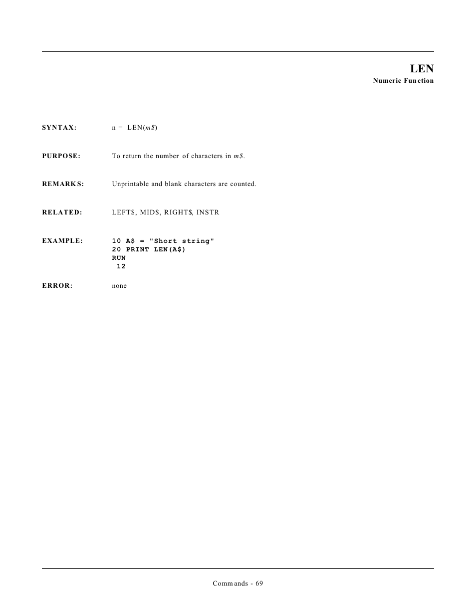 Remote Processing CAMBASIC User Manual | Page 102 / 208