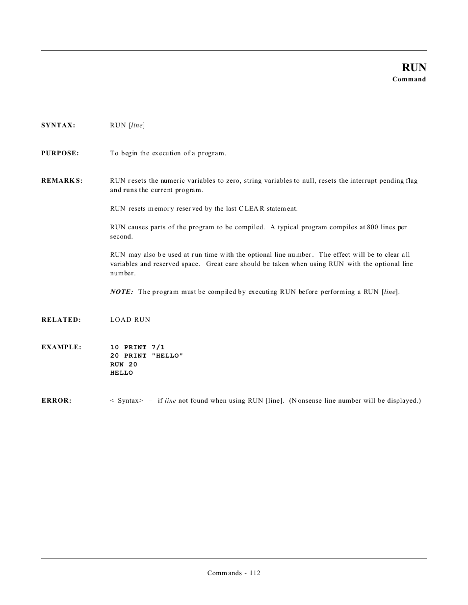 Remote Processing CAMBASIC User Manual | Page 145 / 208