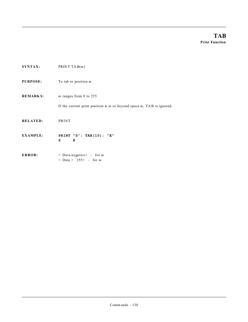 Remote Processing CAMBASIC User Manual | Page 163 / 208