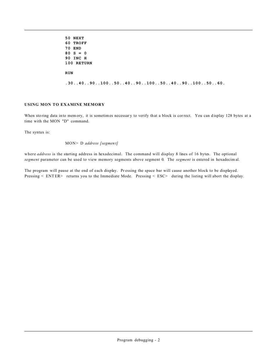 Remote Processing CAMBASIC User Manual | Page 185 / 208