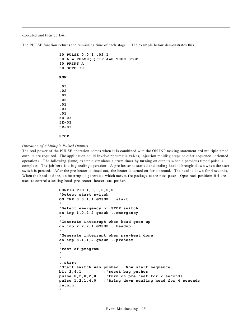 Remote Processing CAMBASIC User Manual | Page 204 / 208