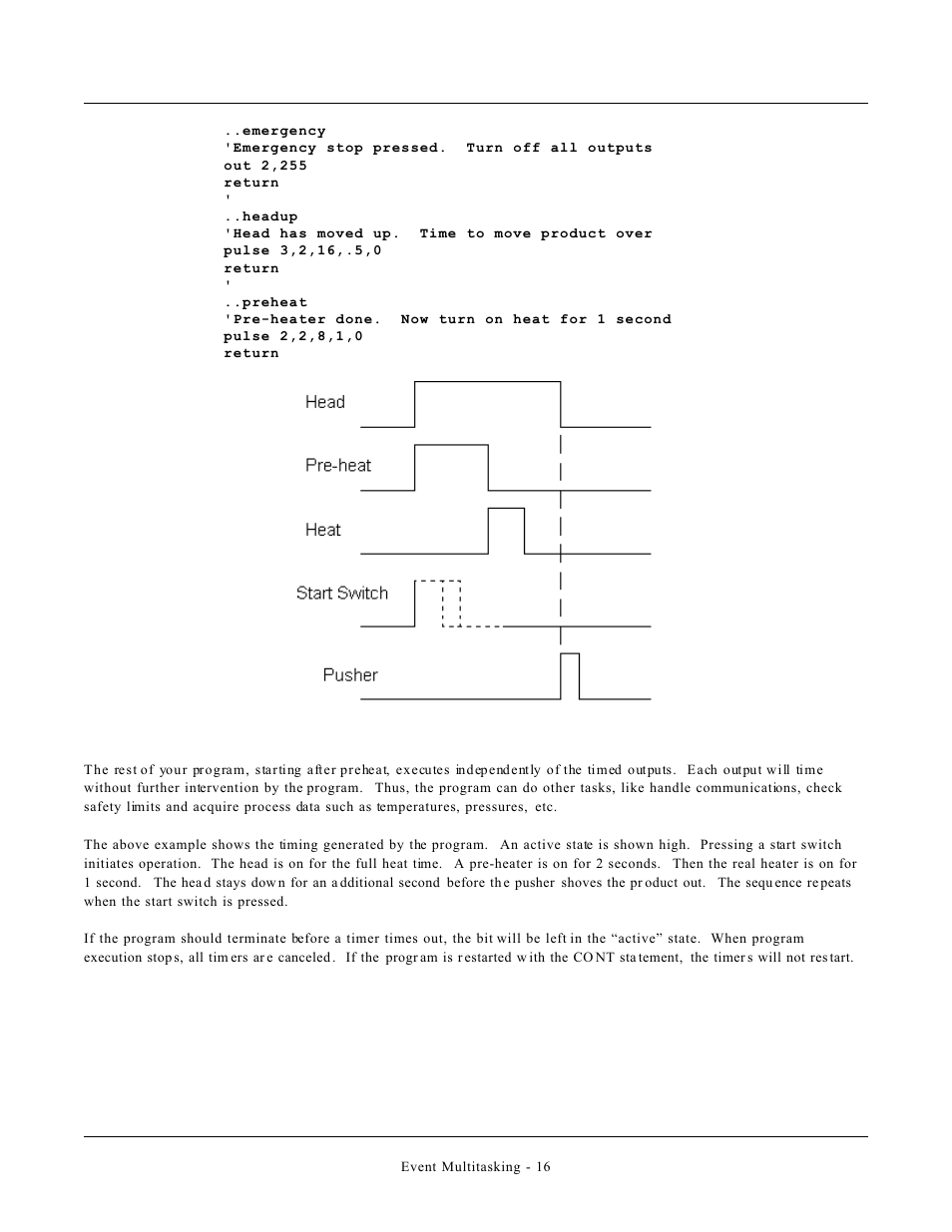 Remote Processing CAMBASIC User Manual | Page 205 / 208