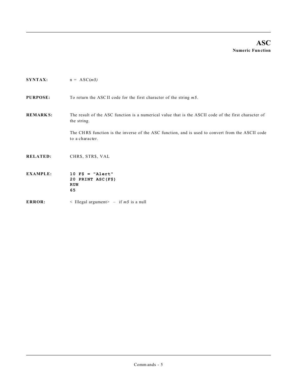 Remote Processing CAMBASIC User Manual | Page 38 / 208