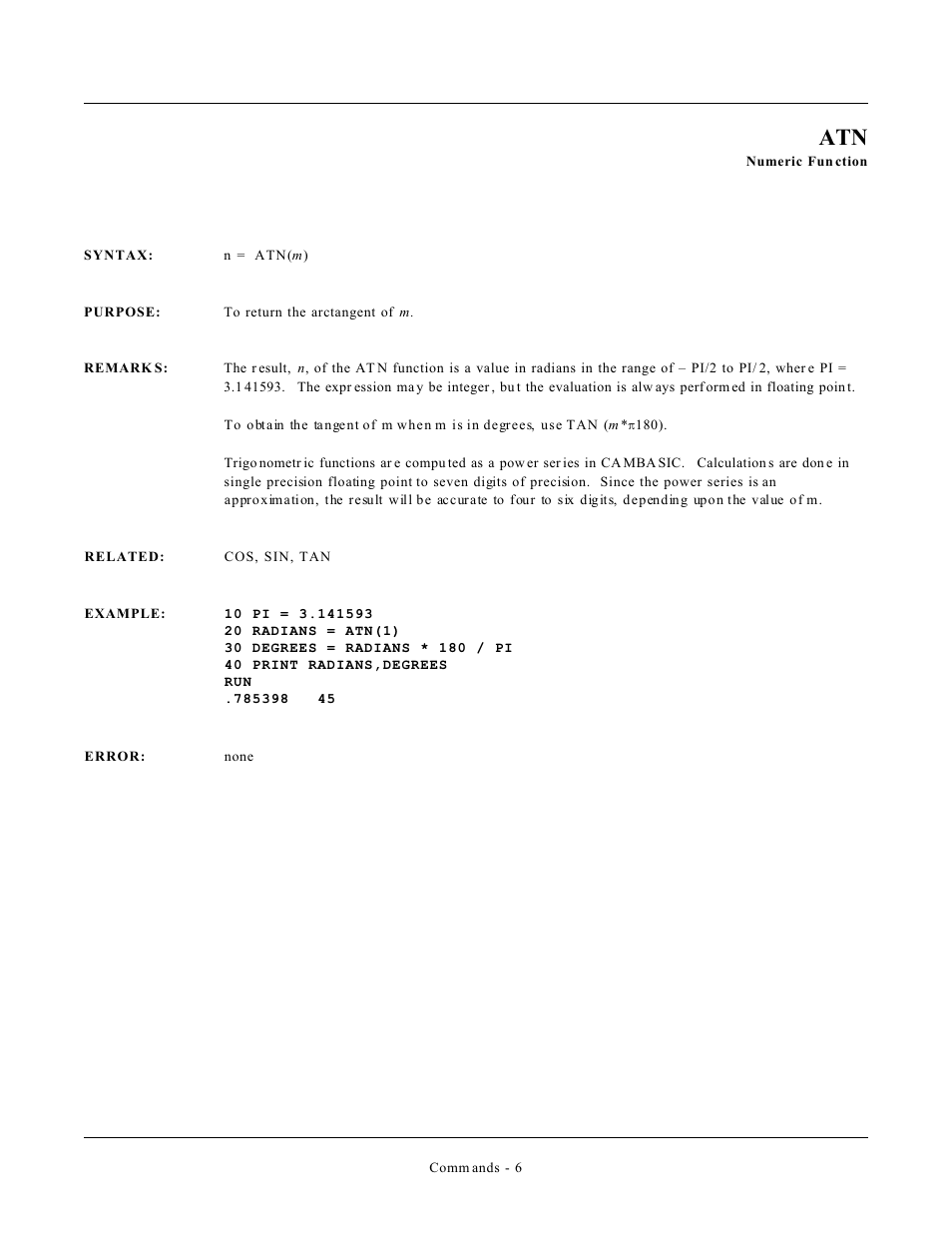 Remote Processing CAMBASIC User Manual | Page 39 / 208