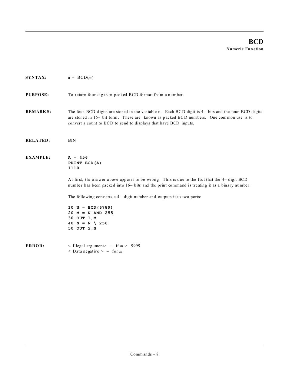 Remote Processing CAMBASIC User Manual | Page 41 / 208