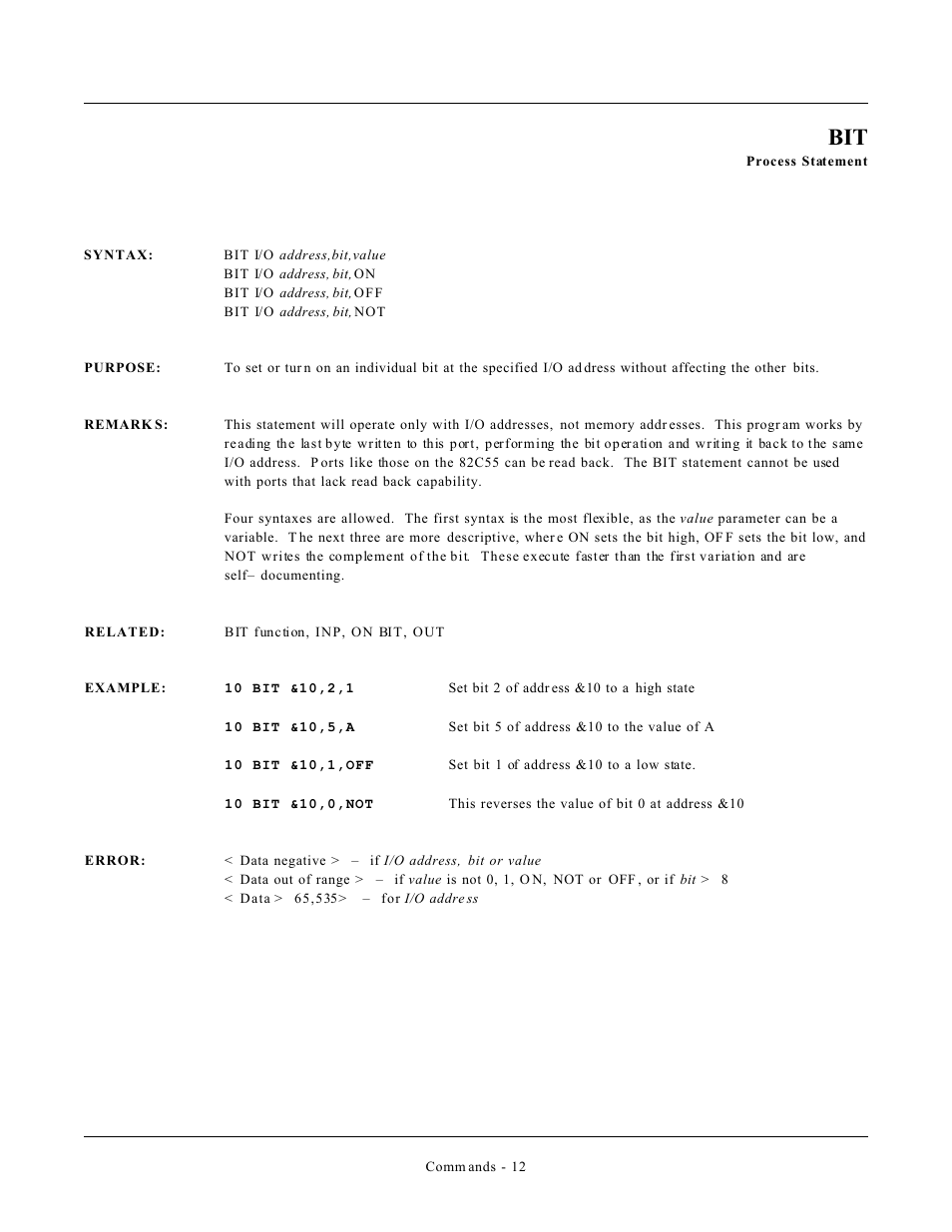 Remote Processing CAMBASIC User Manual | Page 45 / 208