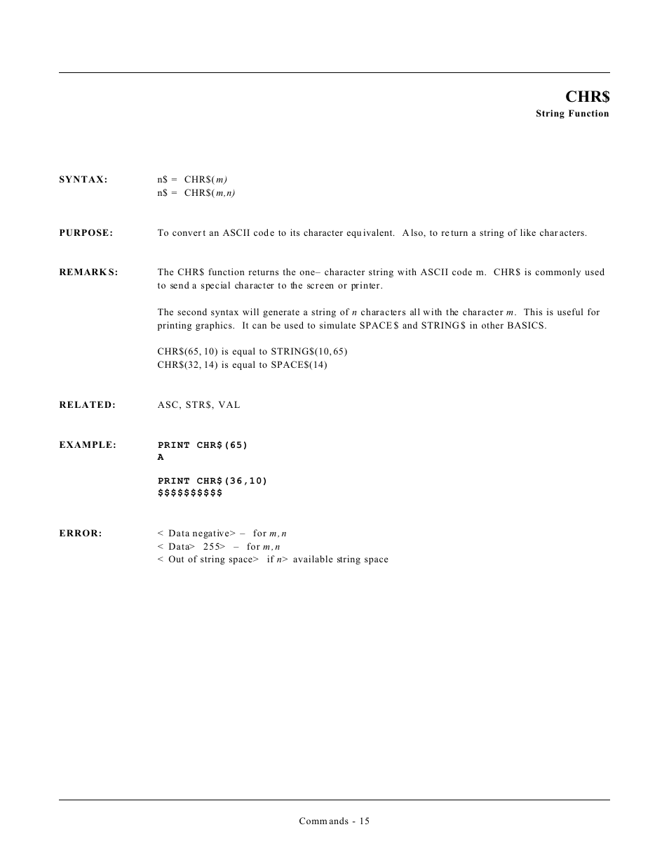 Remote Processing CAMBASIC User Manual | Page 48 / 208