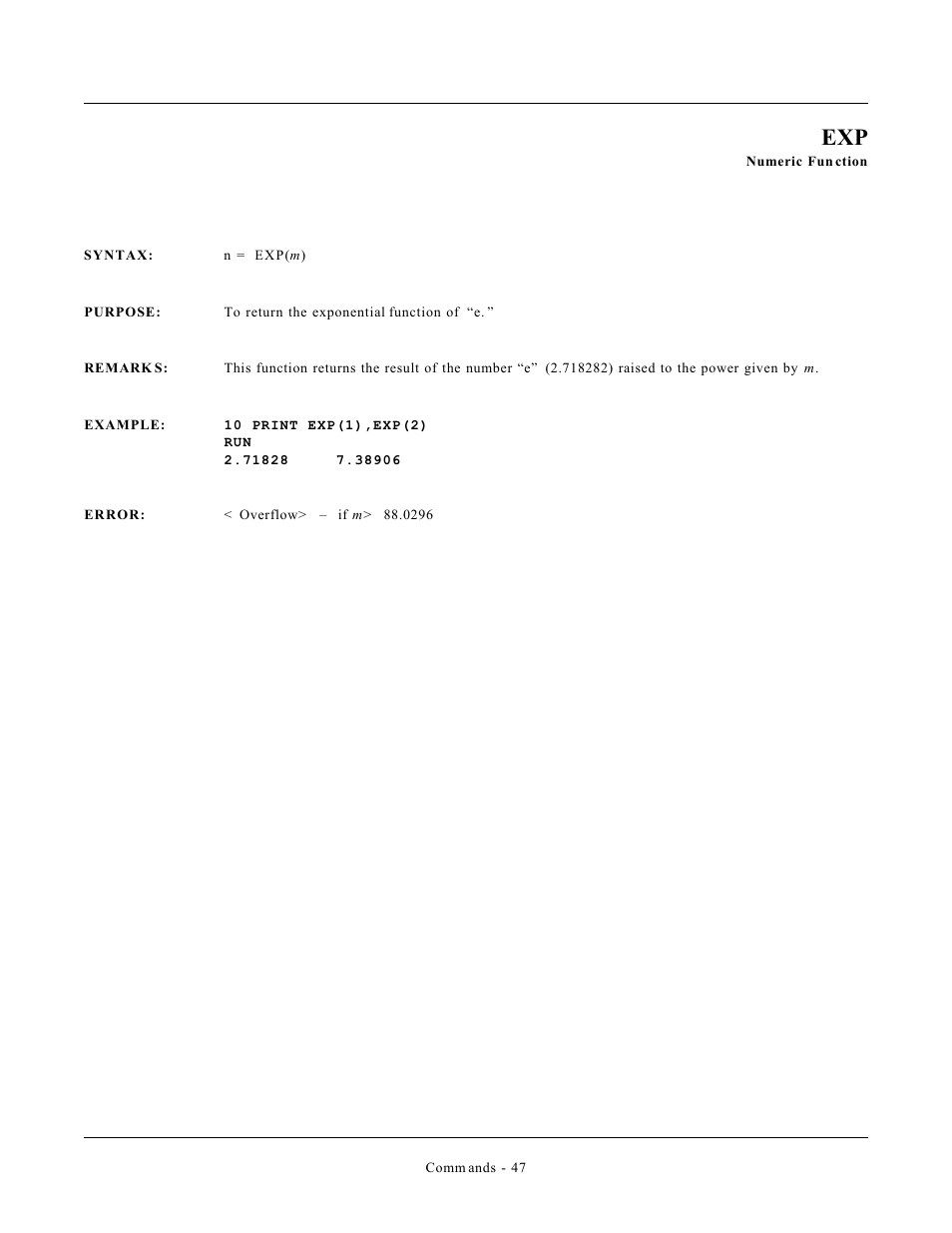 Remote Processing CAMBASIC User Manual | Page 80 / 208