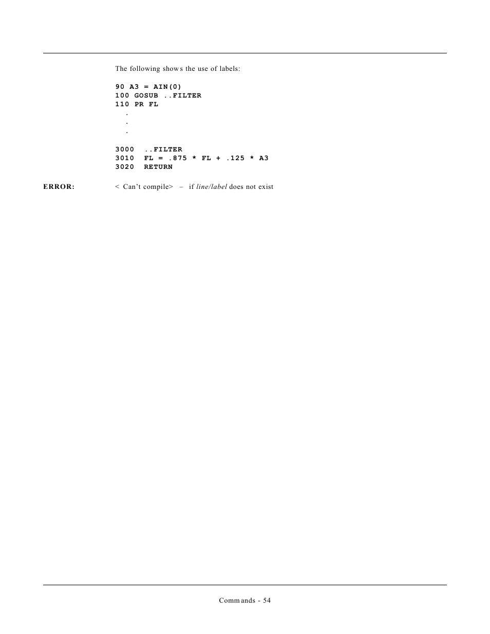 Remote Processing CAMBASIC User Manual | Page 87 / 208