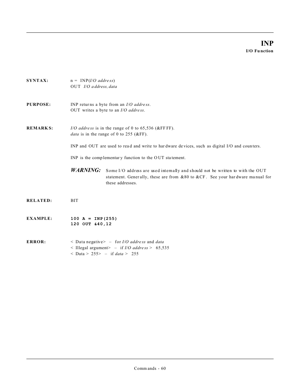 Remote Processing CAMBASIC User Manual | Page 93 / 208