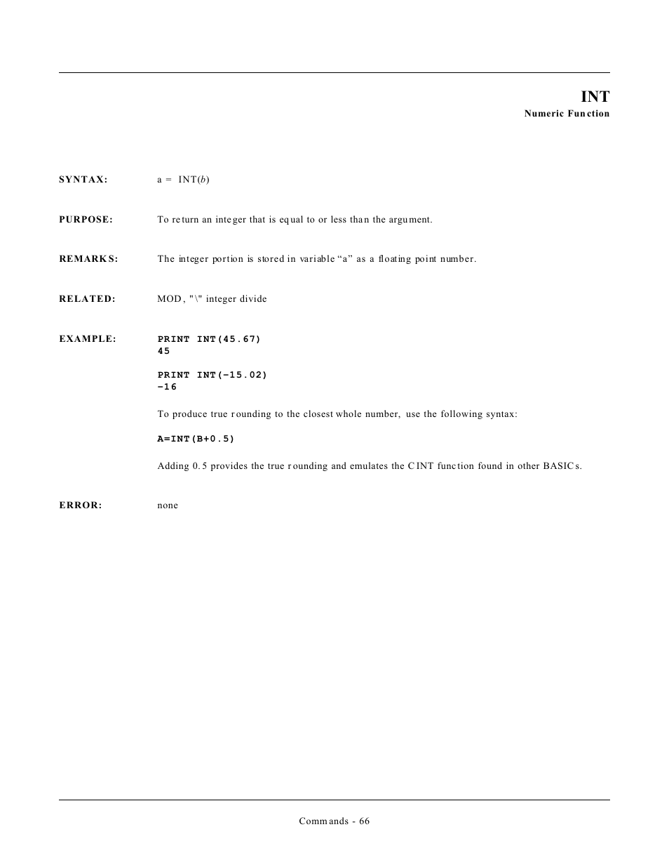 Remote Processing CAMBASIC User Manual | Page 99 / 208