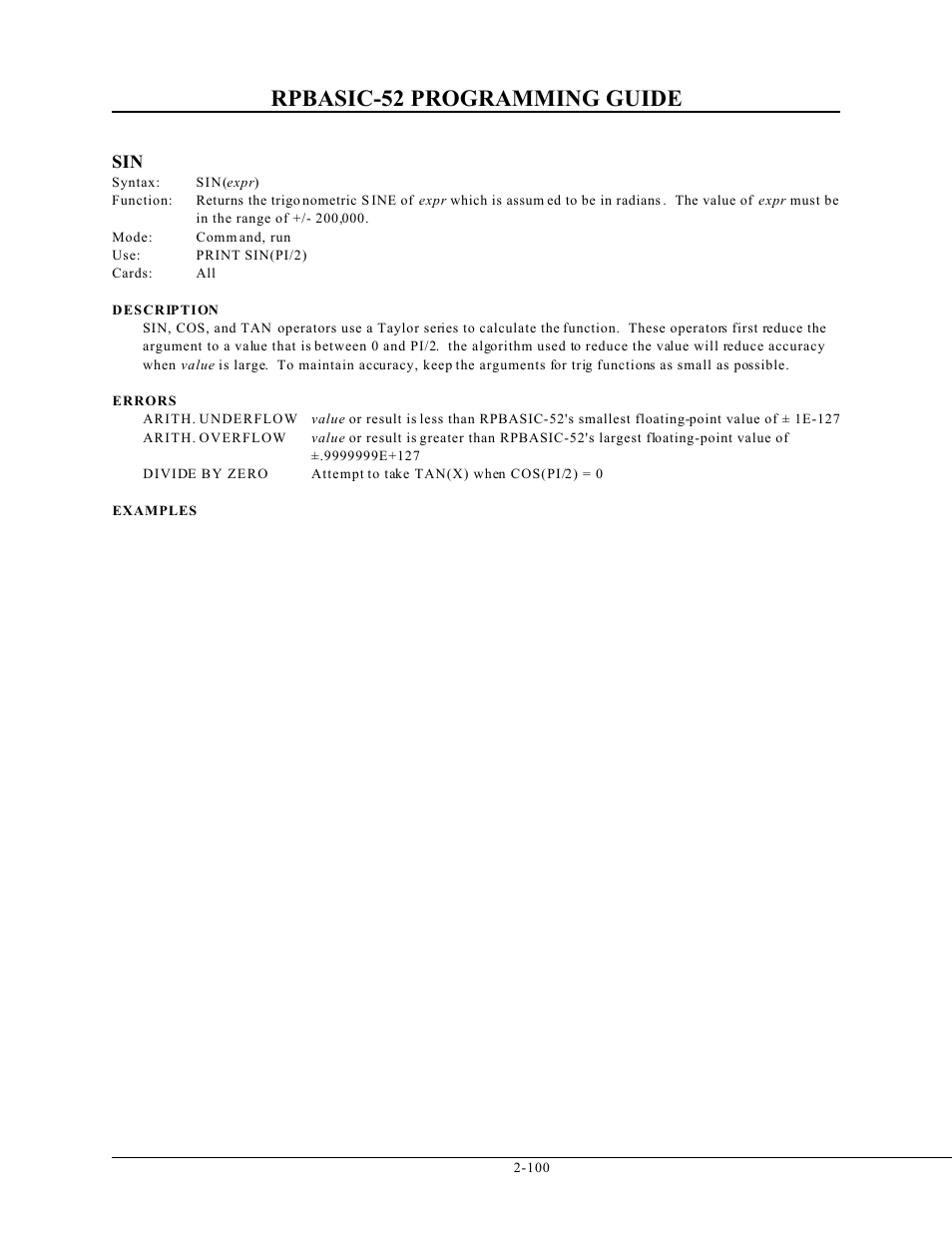 Rpbasic-52 programming guide | Remote Processing BASIC 52 User Manual | Page 119 / 163