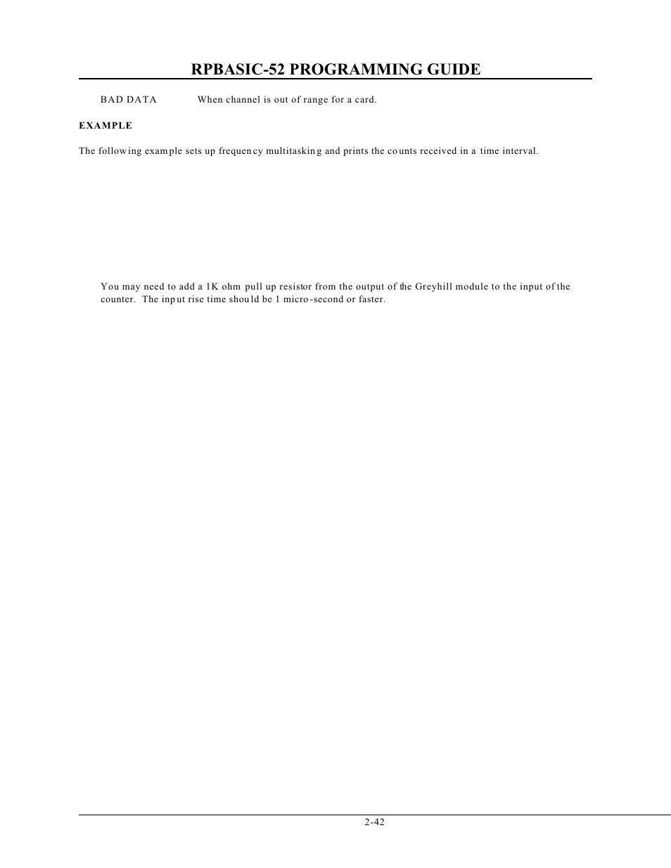 Rpbasic-52 programming guide | Remote Processing BASIC 52 User Manual | Page 61 / 163
