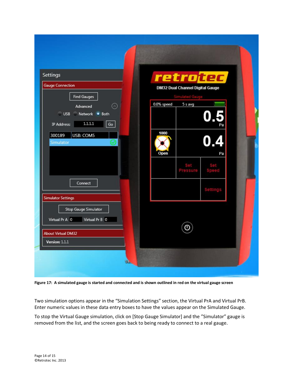 Retrotec DM32 User Manual | Page 14 / 15