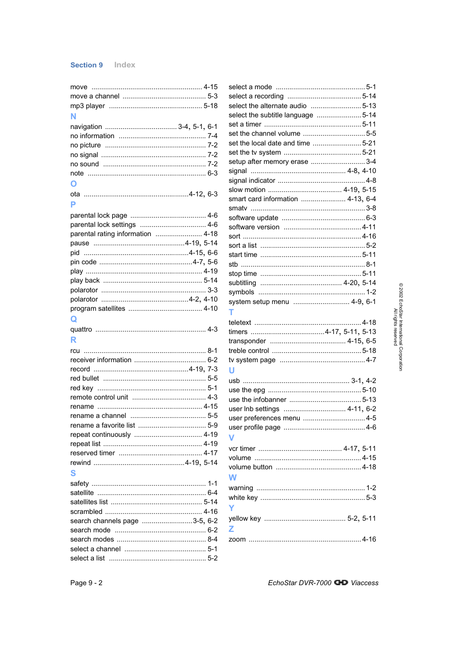 Dish Network DVR-7000 User Manual | Page 80 / 100
