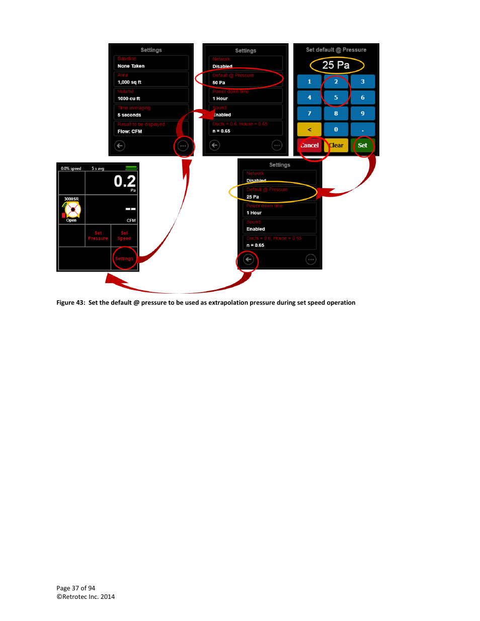 Retrotec DM32 User Manual | Page 37 / 94