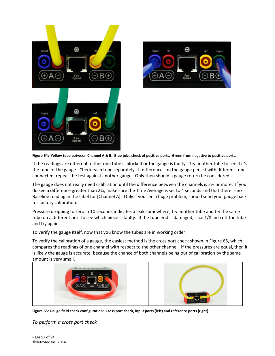 Retrotec DM32 User Manual | Page 57 / 94