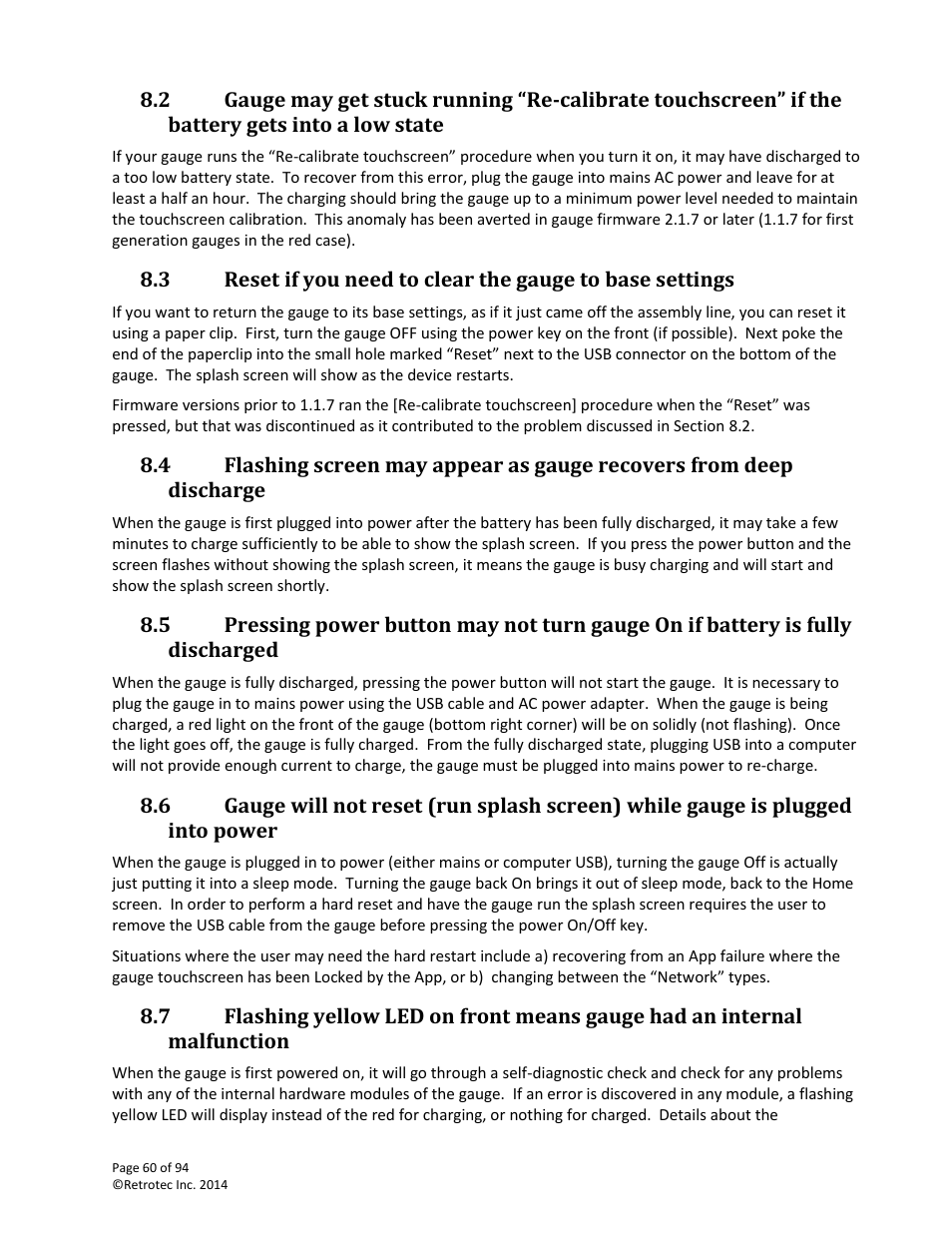 Retrotec DM32 User Manual | Page 60 / 94