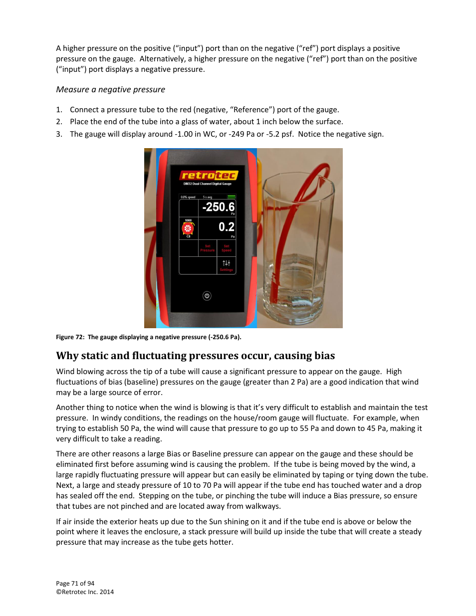 Retrotec DM32 User Manual | Page 71 / 94
