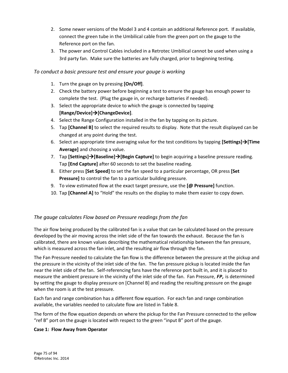 Retrotec DM32 User Manual | Page 75 / 94