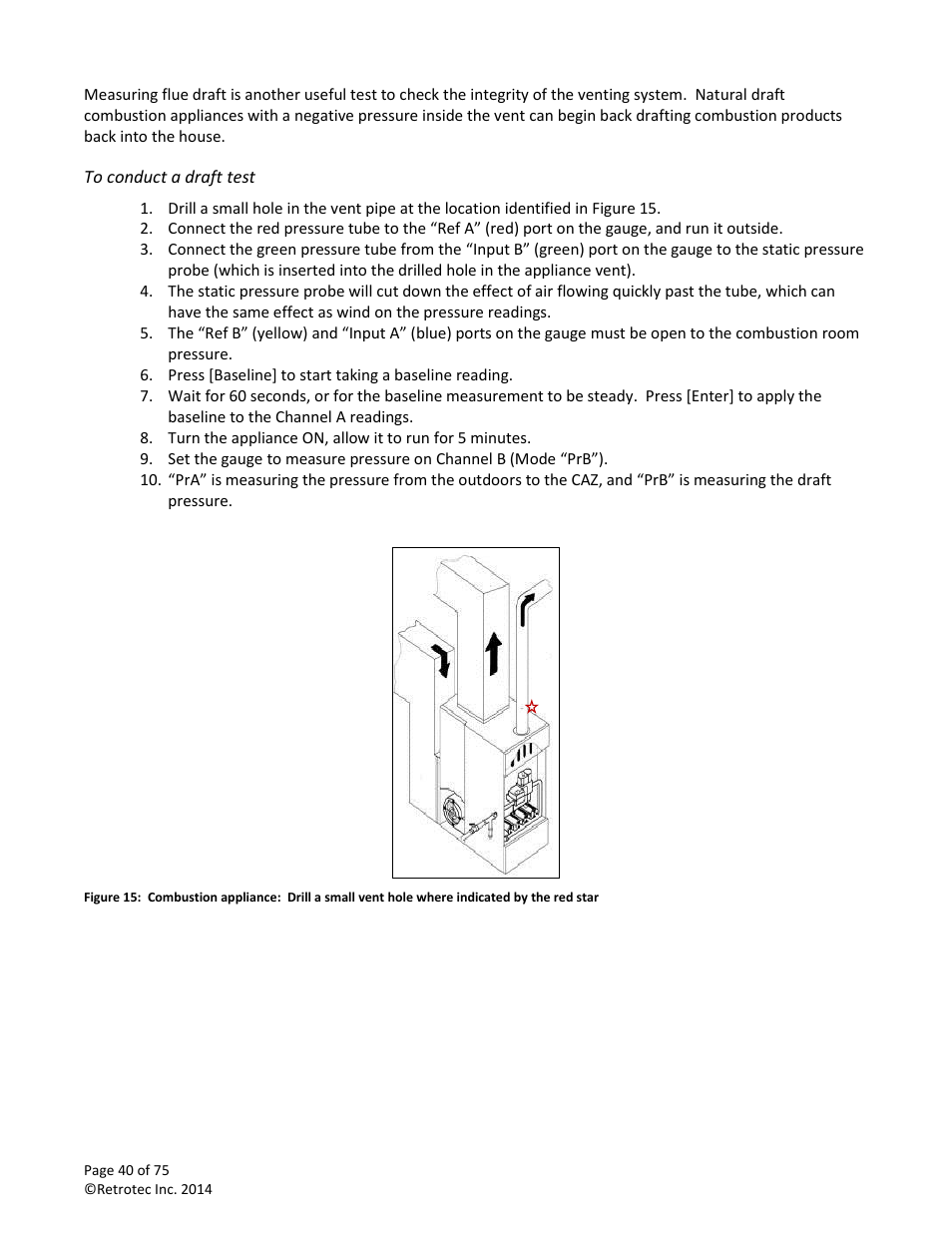 Retrotec Residential Pressure & Air Leakage User Manual | Page 40 / 75