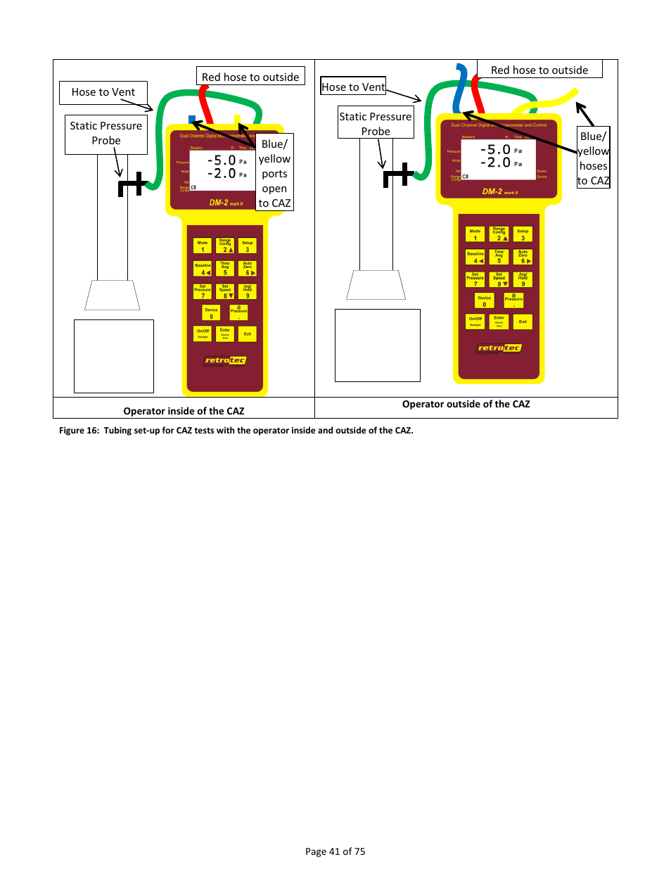 Retrotec Residential Pressure & Air Leakage User Manual | Page 41 / 75