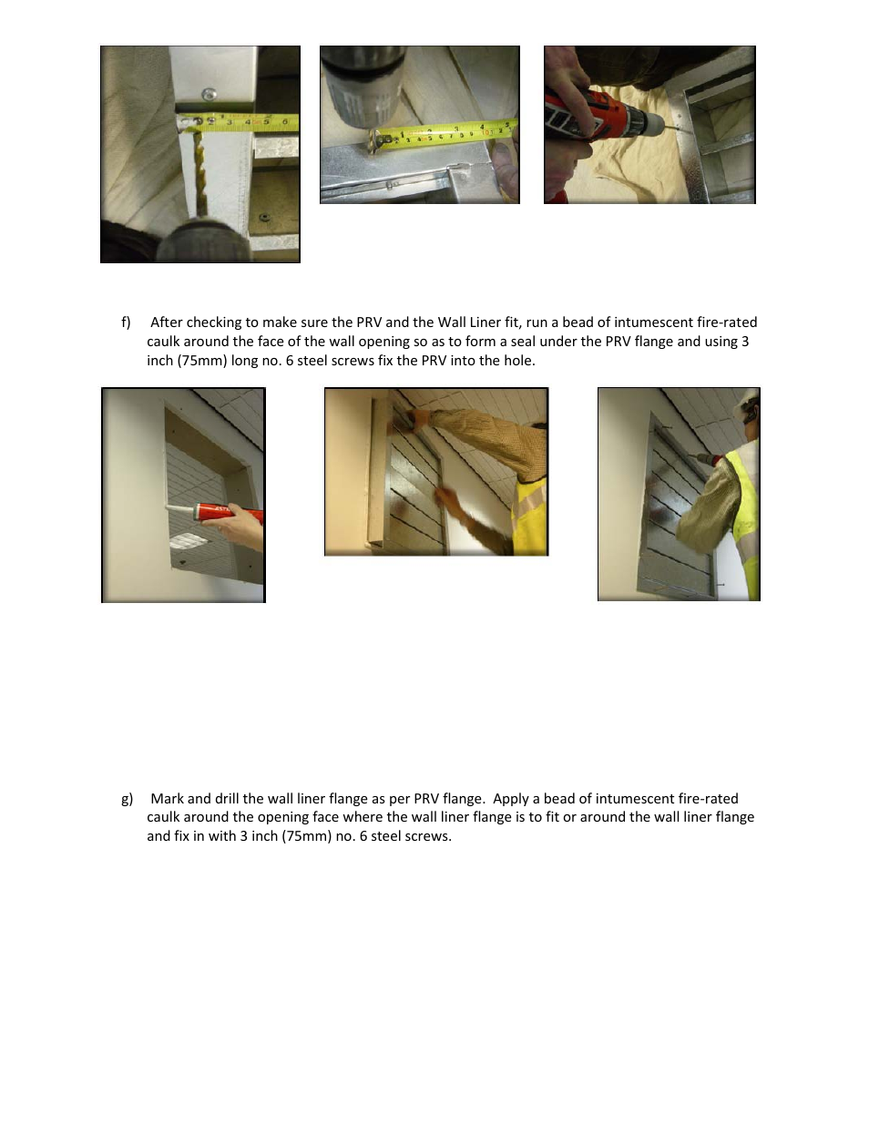 Retrotec RSH Pressure Relief Vents User Manual | Page 4 / 8