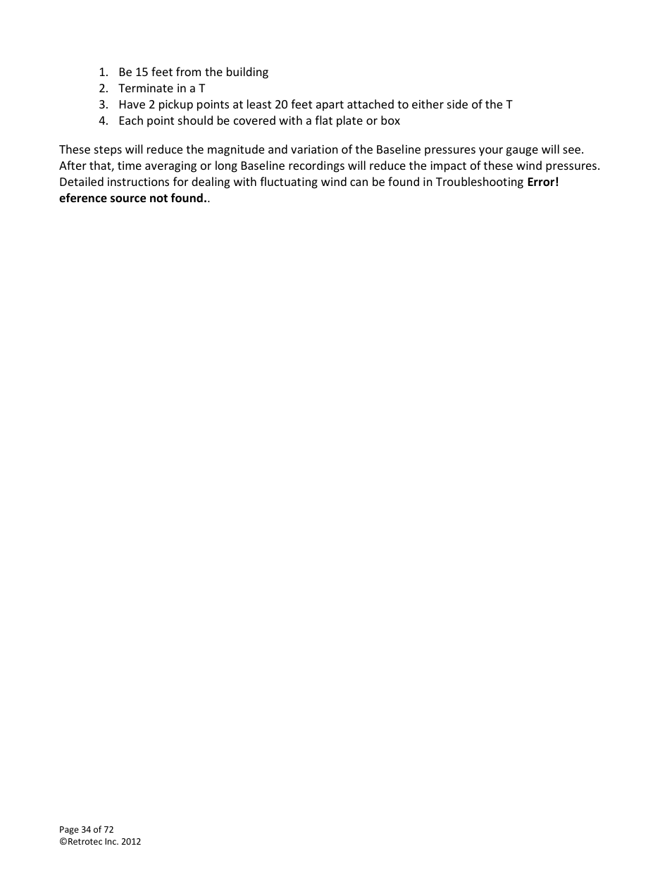 Retrotec DM-2 User Manual | Page 34 / 72