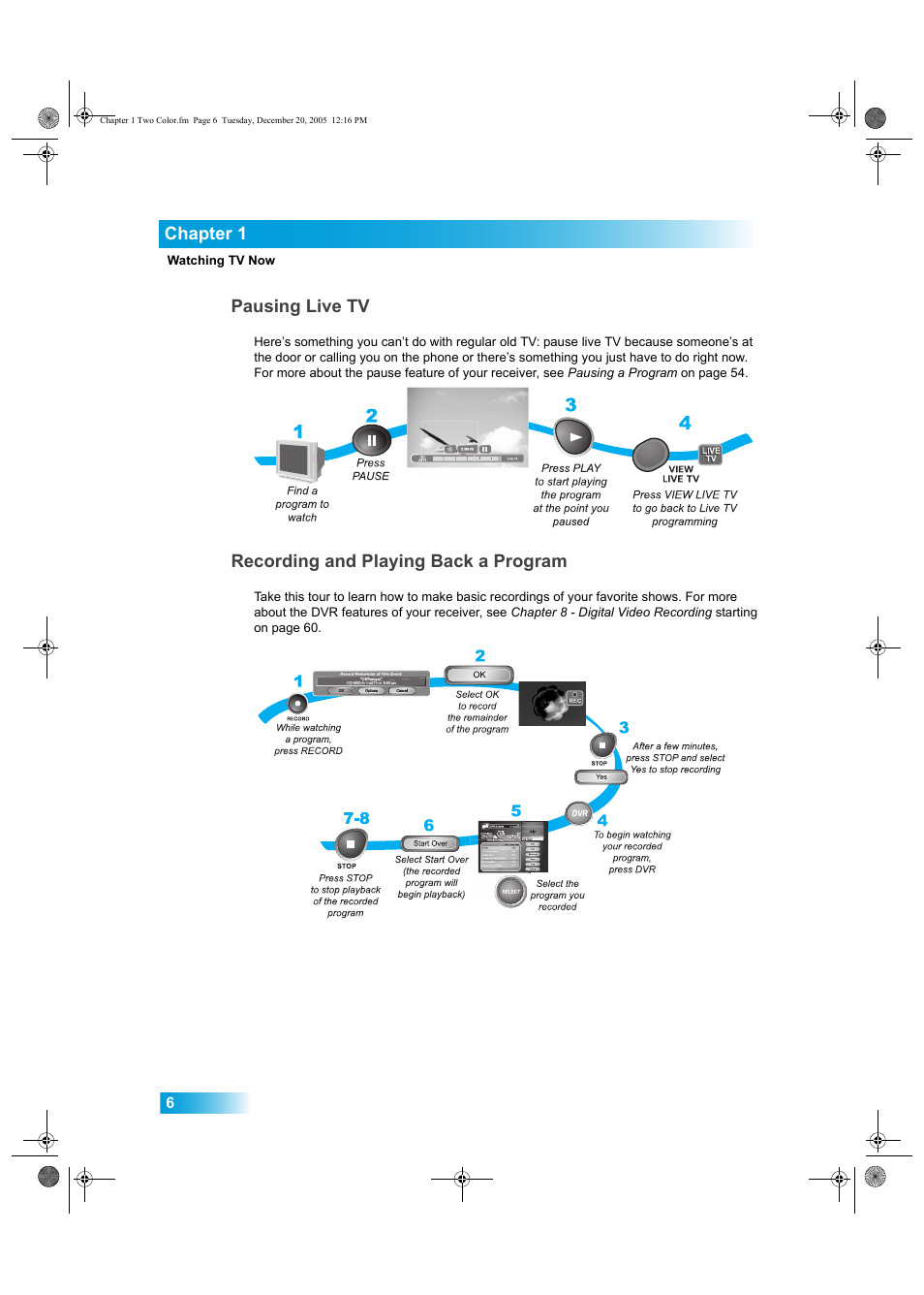 Dish Network DuoDVR ViP 622 User Manual | Page 13 / 154