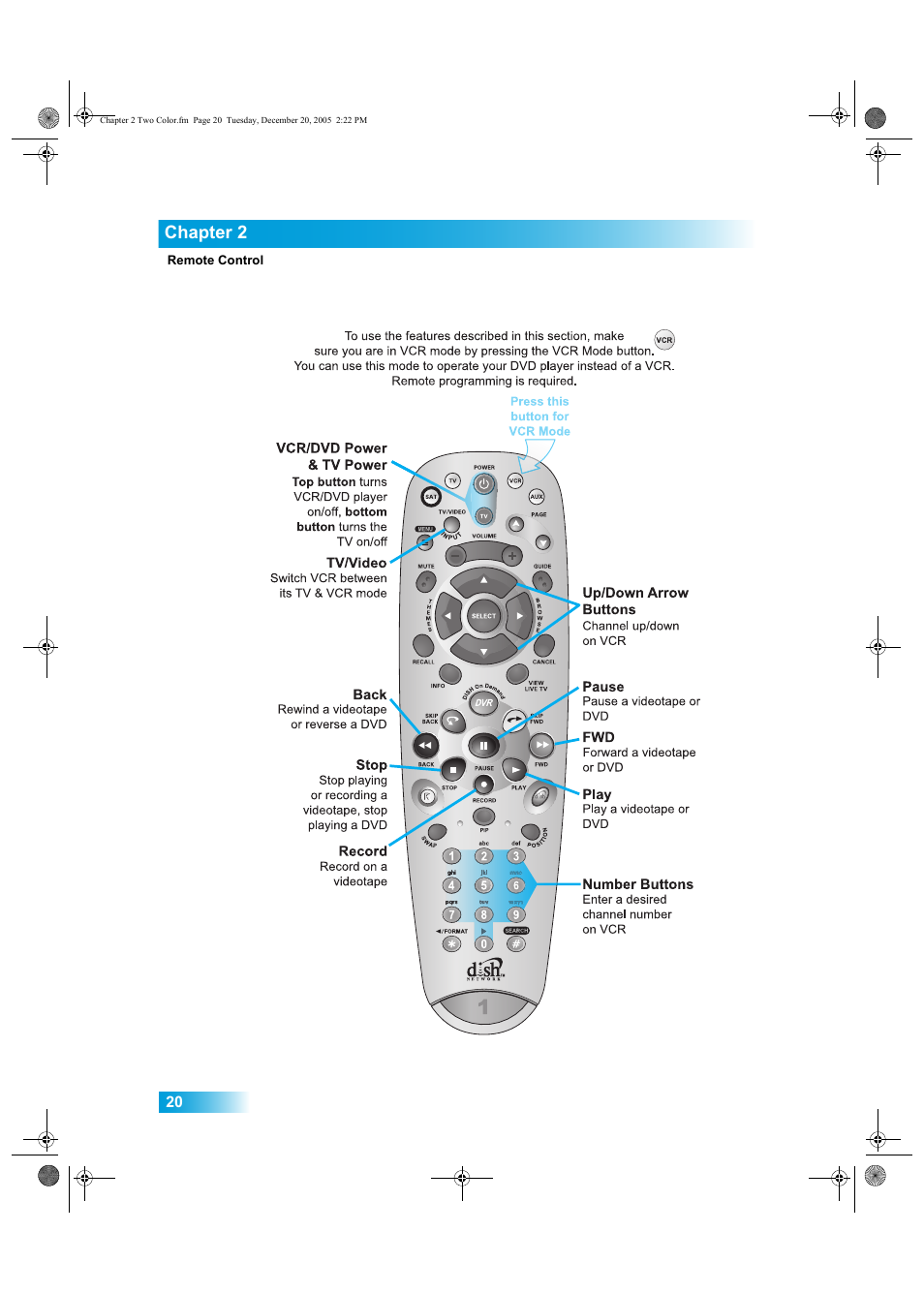 Chapter 2 | Dish Network DuoDVR ViP 622 User Manual | Page 27 / 154