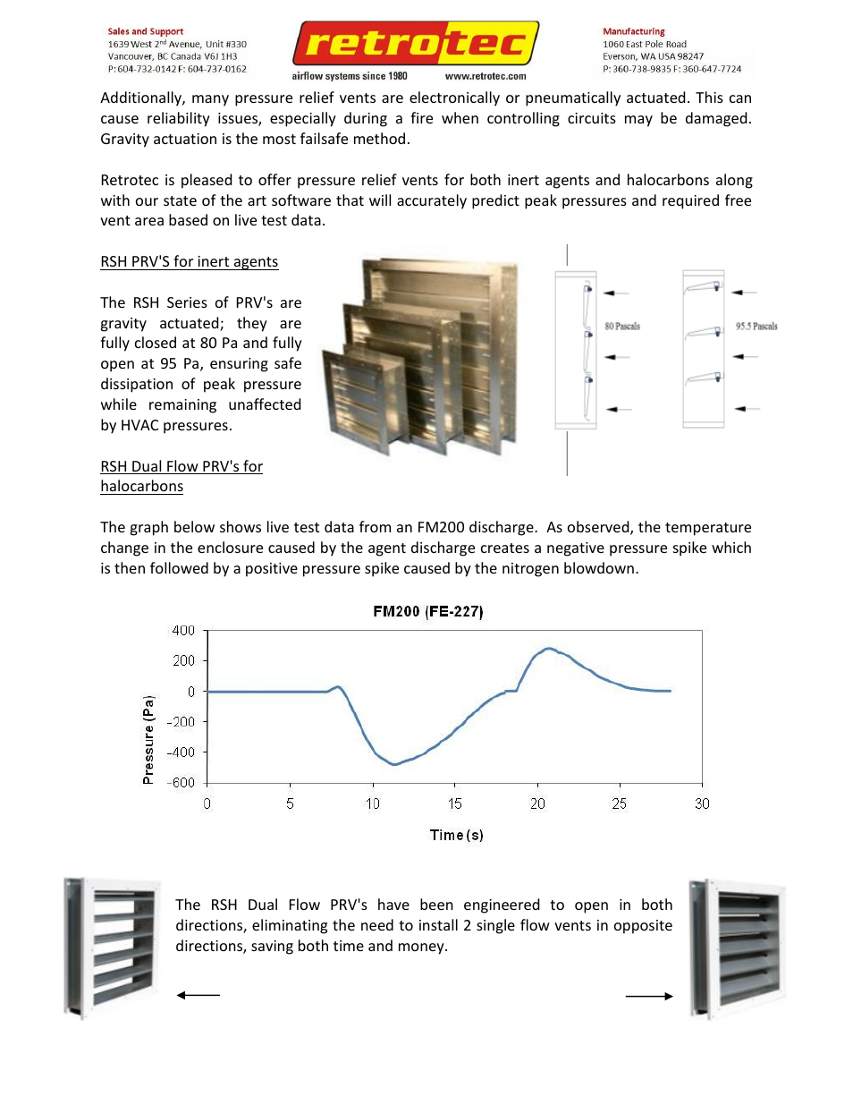 Retrotec Design and Evaluation for Peak Pressure and Agent Retention Time User Manual | Page 3 / 4