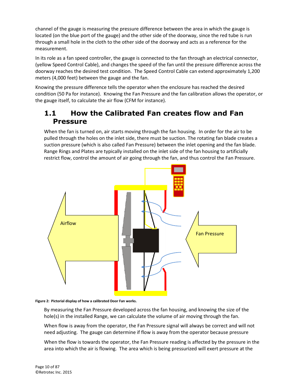 Retrotec Blower Door User Manual | Page 10 / 87