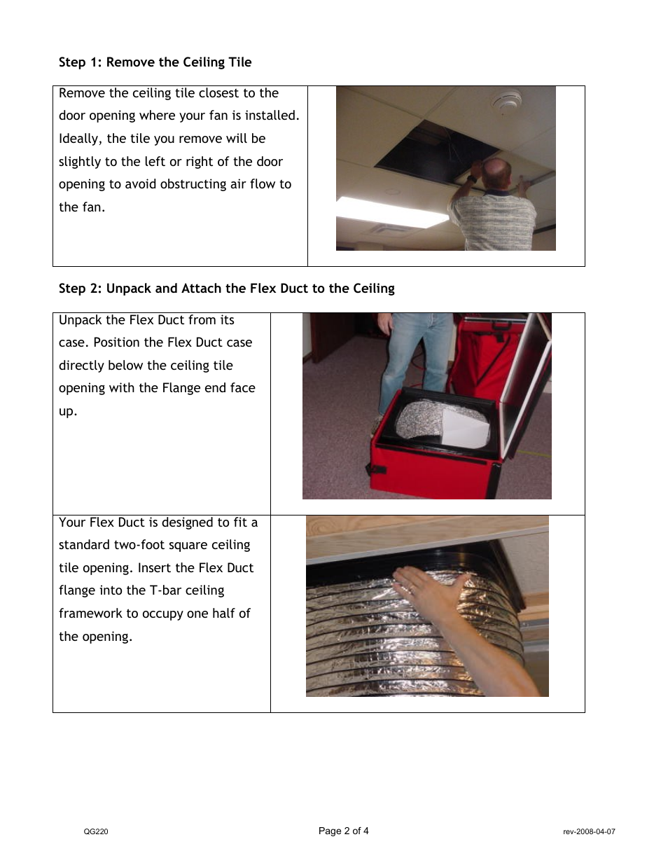 Retrotec Leakage Split Kit User Manual | Page 2 / 4