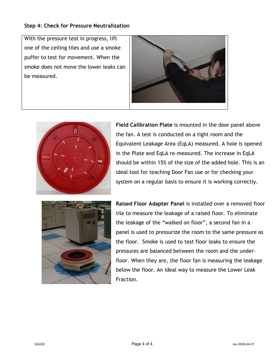 Retrotec Leakage Split Kit User Manual | Page 4 / 4