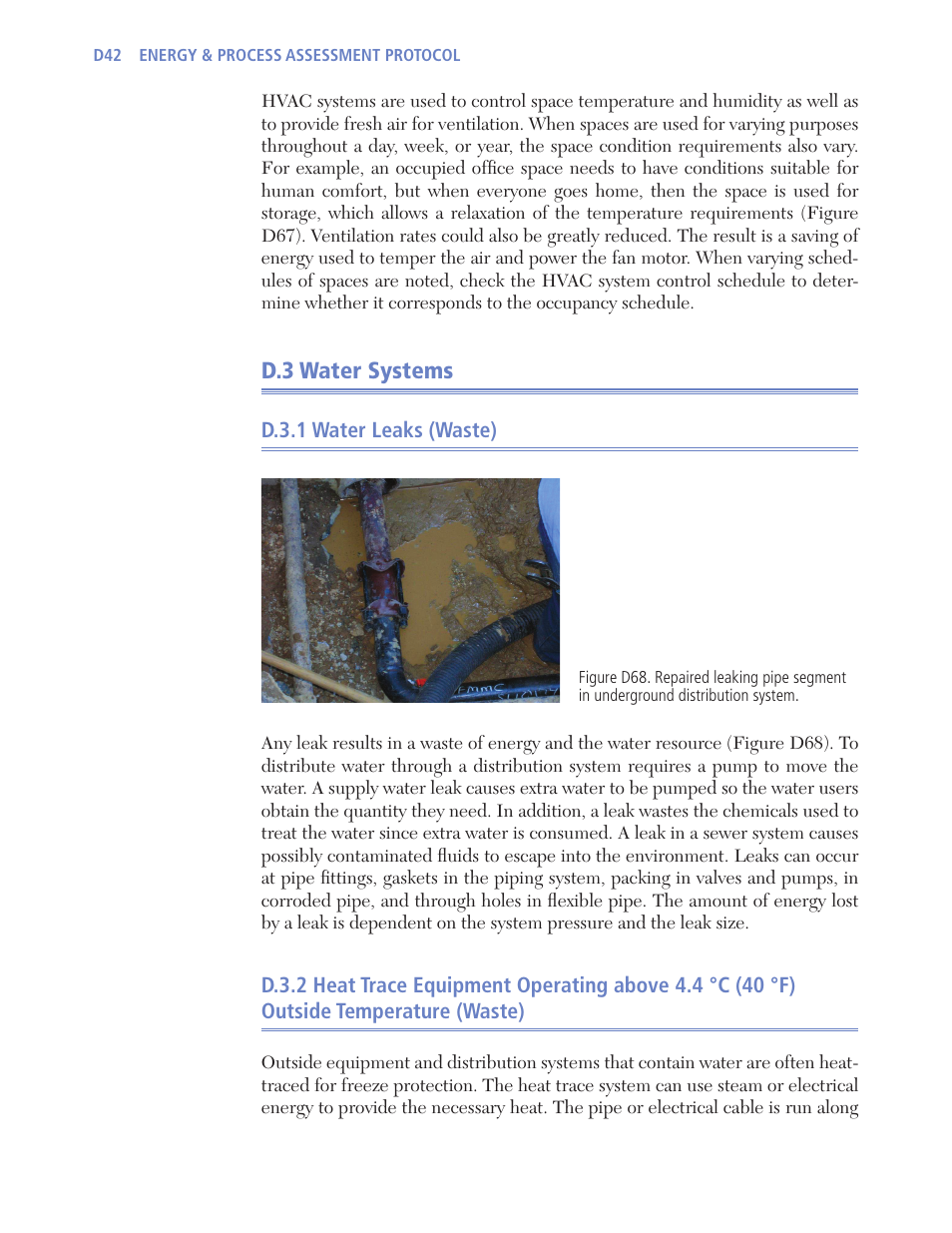 D.3 water systems | Retrotec USACE User Manual | Page 172 / 468