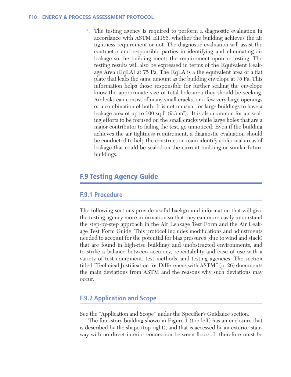 F.9 testing agency guide | Retrotec USACE User Manual | Page 304 / 468