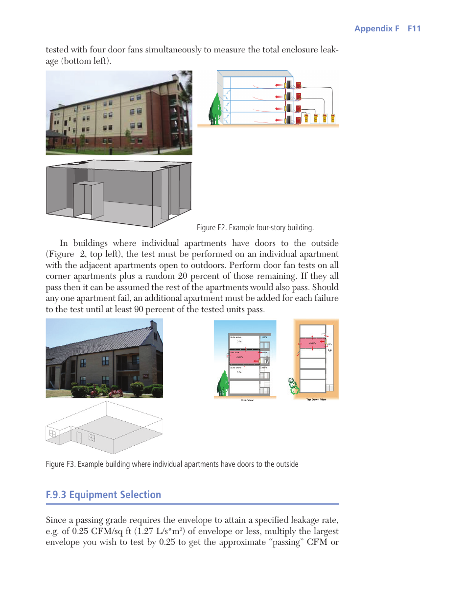 F.9.3 equipment selection | Retrotec USACE User Manual | Page 305 / 468