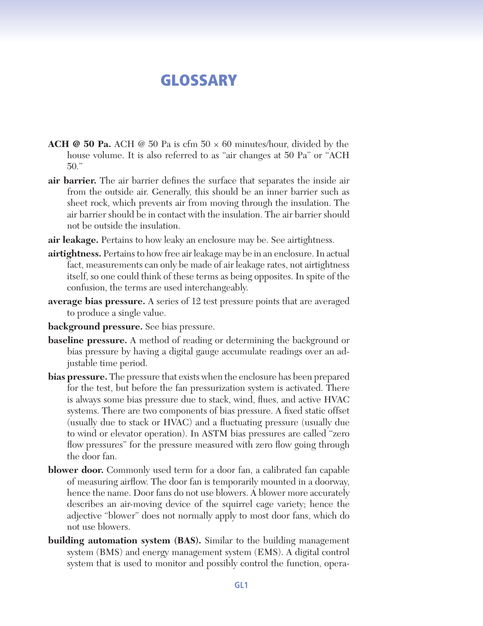 Glossary | Retrotec USACE User Manual | Page 449 / 468