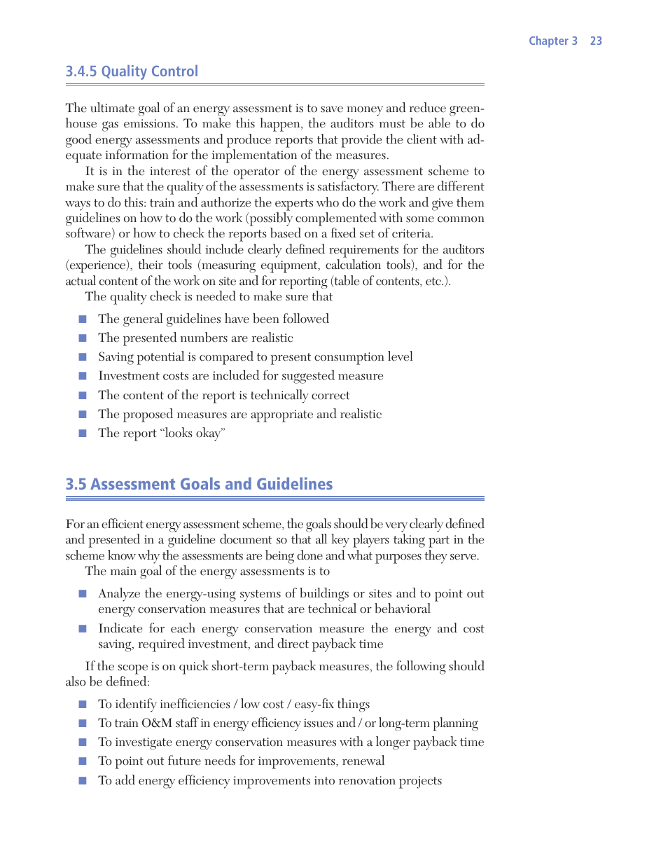 5 assessment goals and guidelines, 5 quality control | Retrotec USACE User Manual | Page 45 / 468