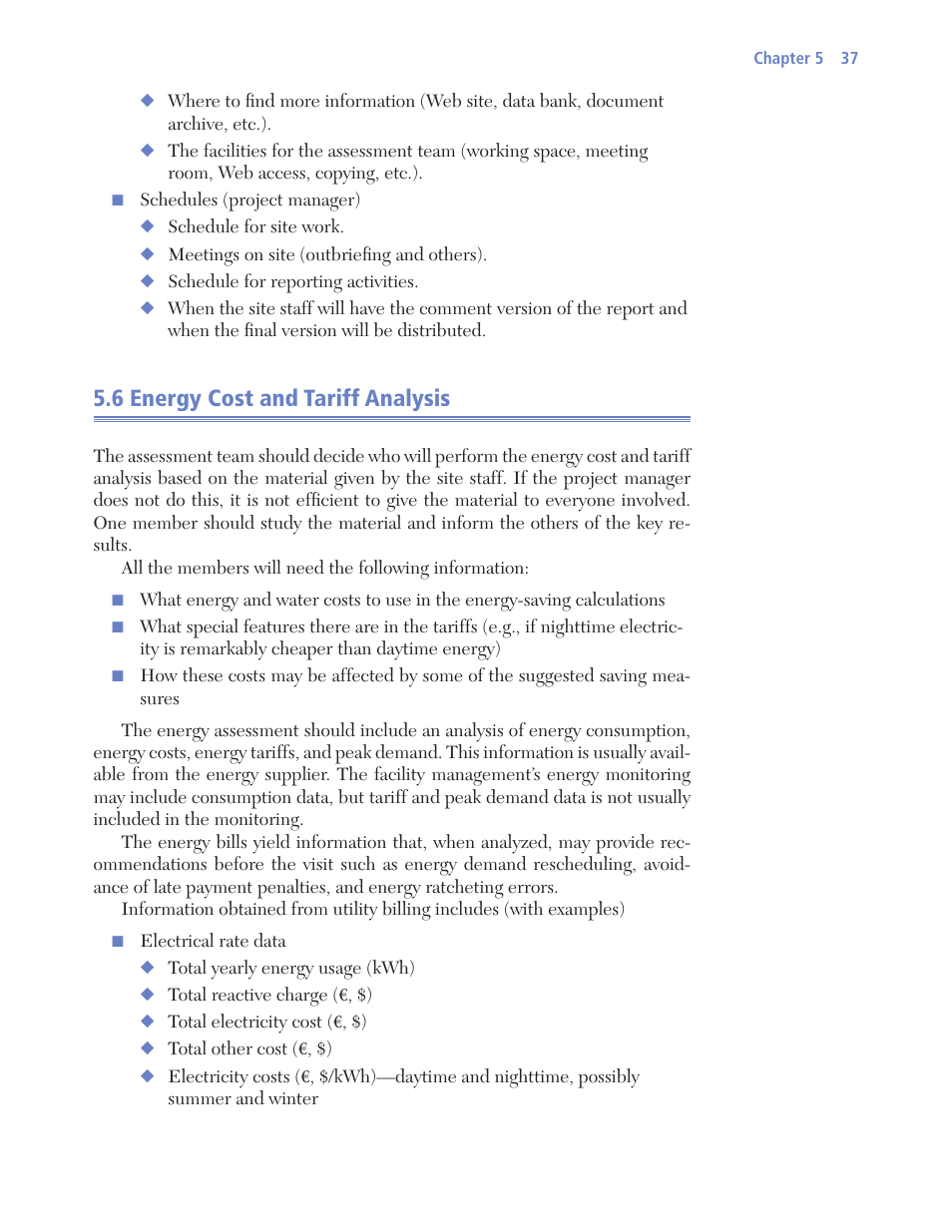 6 energy cost and tariff analysis | Retrotec USACE User Manual | Page 59 / 468