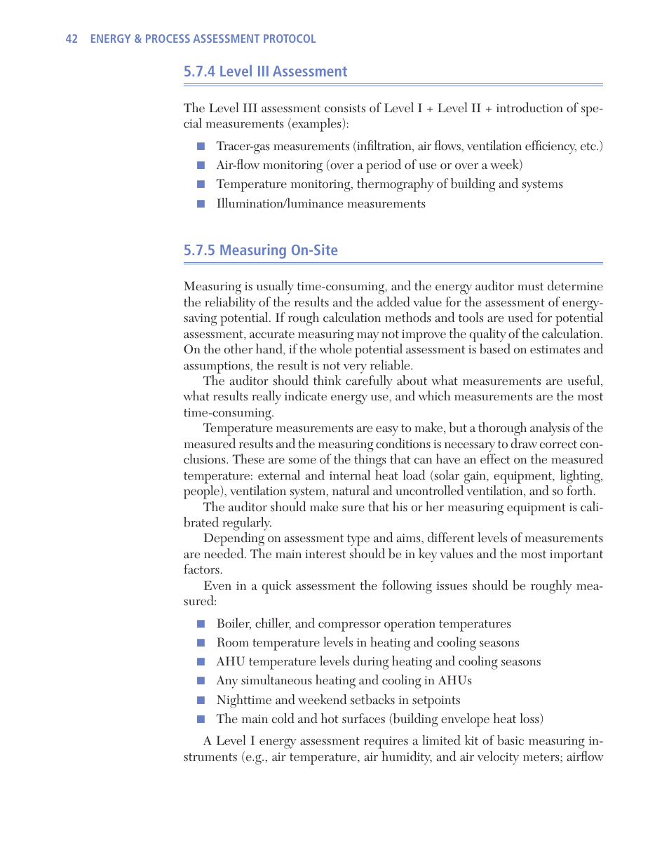 4 level iii assessment, 5 measuring on-site | Retrotec USACE User Manual | Page 64 / 468