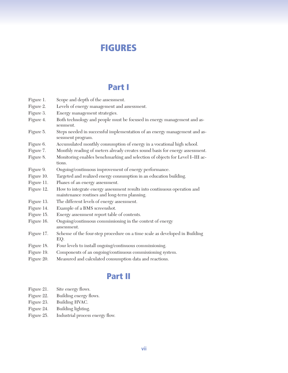 Figures, Part i, Part ii | Retrotec USACE User Manual | Page 7 / 468