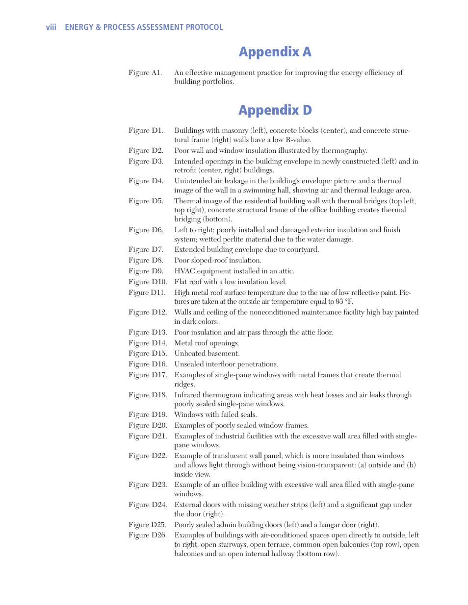 Appendix a, Appendix d | Retrotec USACE User Manual | Page 8 / 468