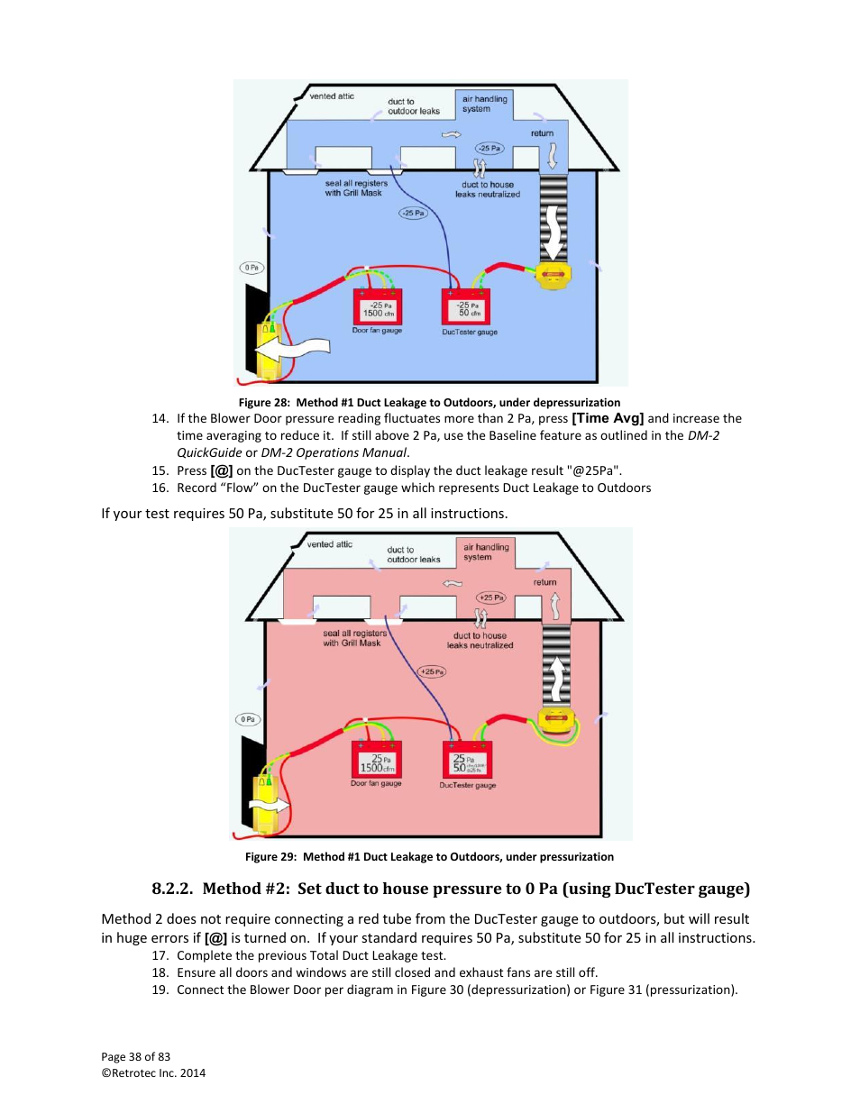 Retrotec DucTester 341 User Manual | Page 38 / 83