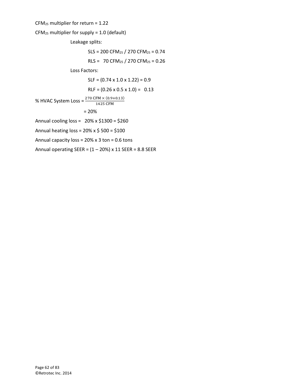 Retrotec DucTester 341 User Manual | Page 62 / 83